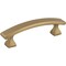 Elements 3" Center-to-Center Satin Bronze Square Hadly Cabinet Pull 449-3SBZ - alternate 1